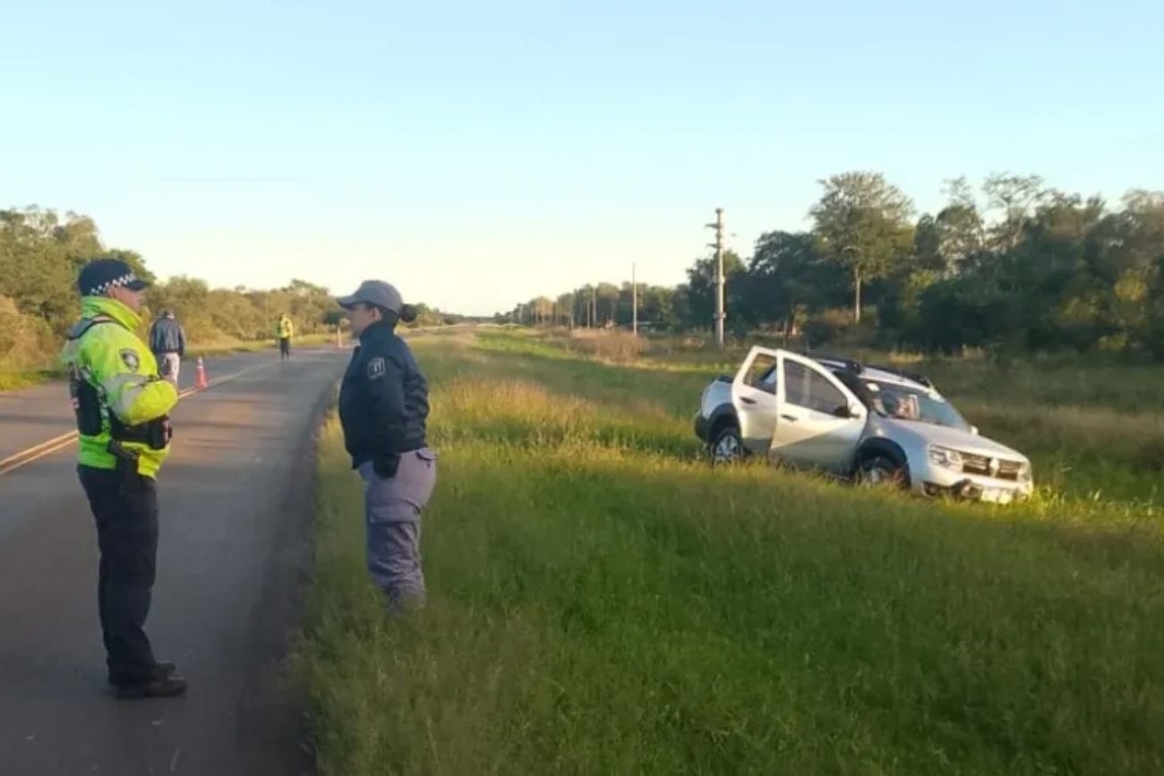 Ruta 90: encontraron a un hombre sin vida en su camioneta
