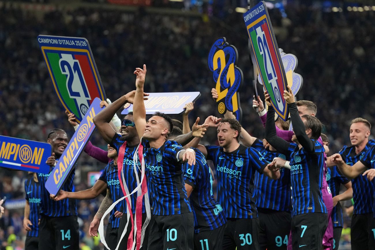 Lautaro Martínez, el emblema del Inter campeón de Italia.