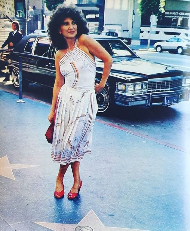 Norma Aleandro en Los Angeles, en 1985.