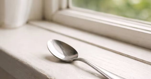 Cómo usar una cuchara para reducir la humedad en los vidrios.