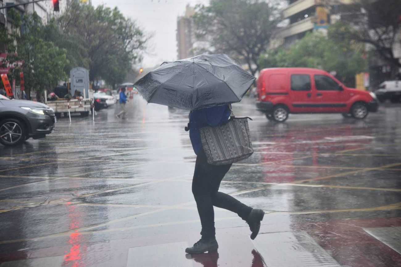 Clima en Córdoba. Lluvia en la capital cordobesa.