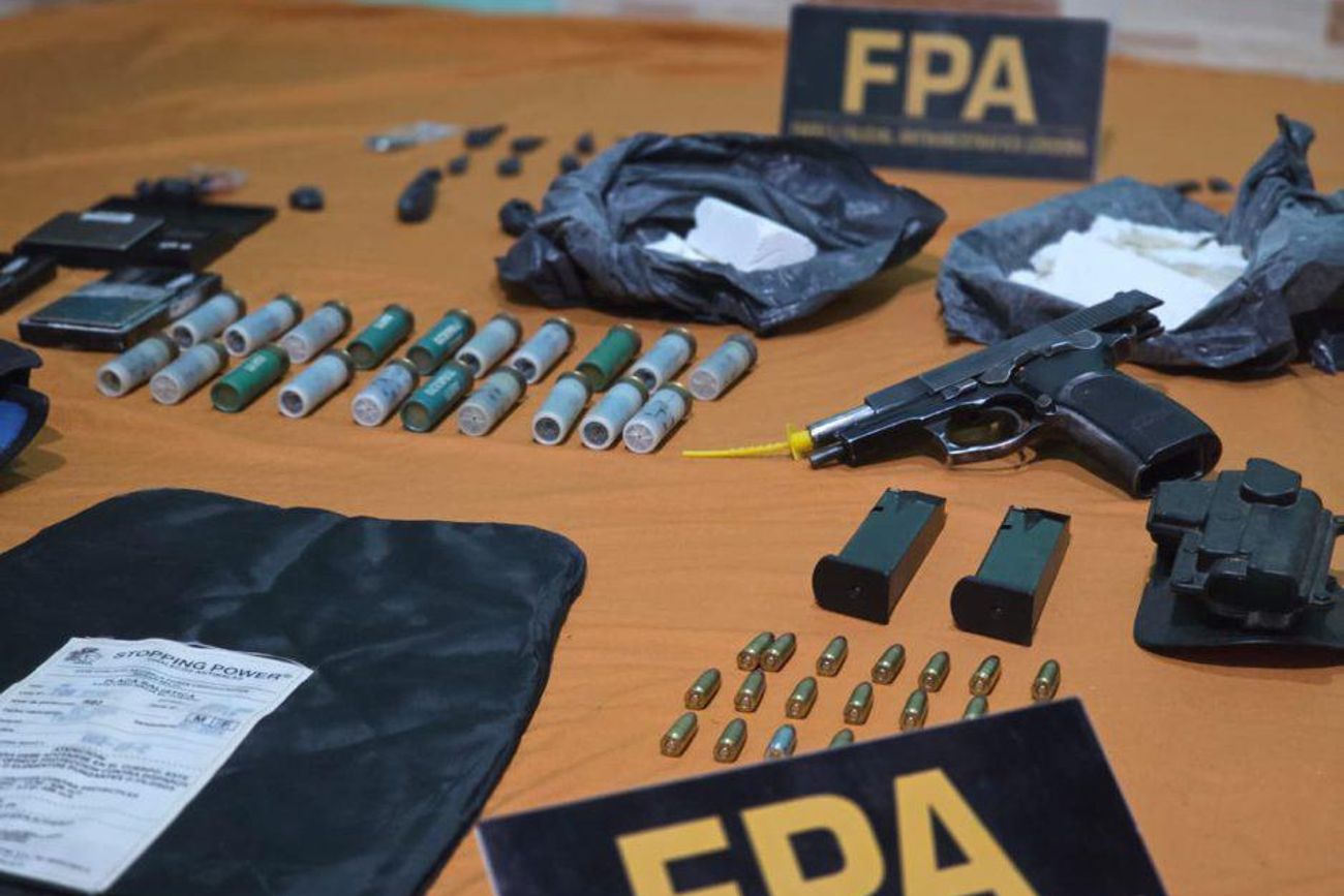Córdoba. La FPA incautó más de 5.700 dosis de cocaína en Villa La Tela.