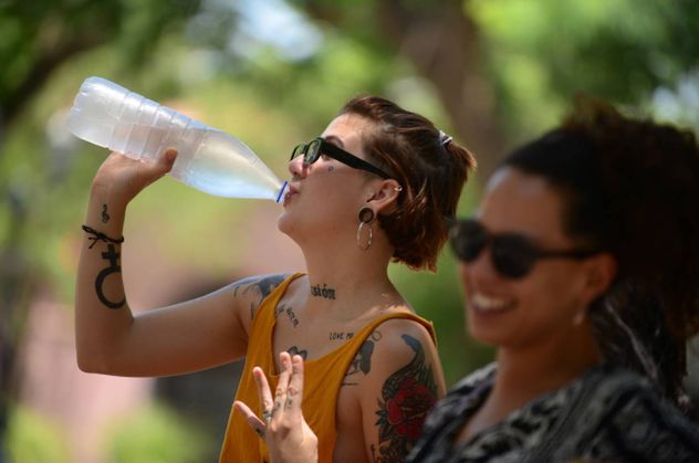 Clima en Córdoba. Calor.