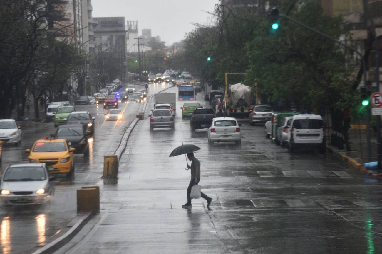Clima en Córdoba. Lluvia en la capital cordobesa.