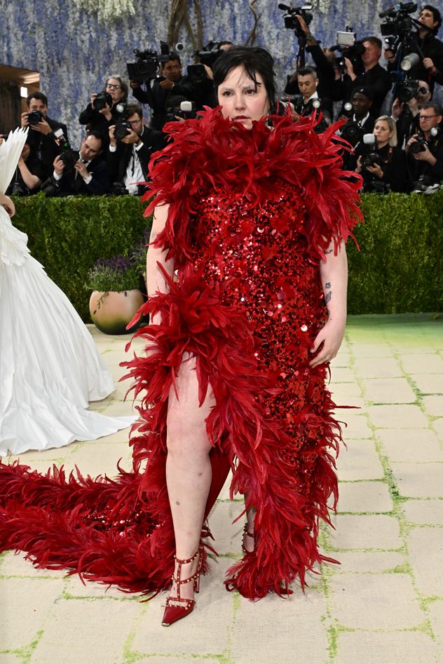 Lena Dunham en la MET Gala 2026.