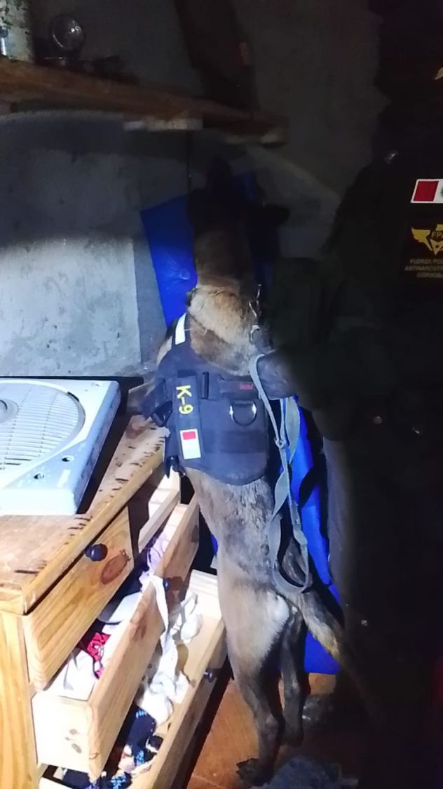 Imágenes del operativo en Villa La Tela.