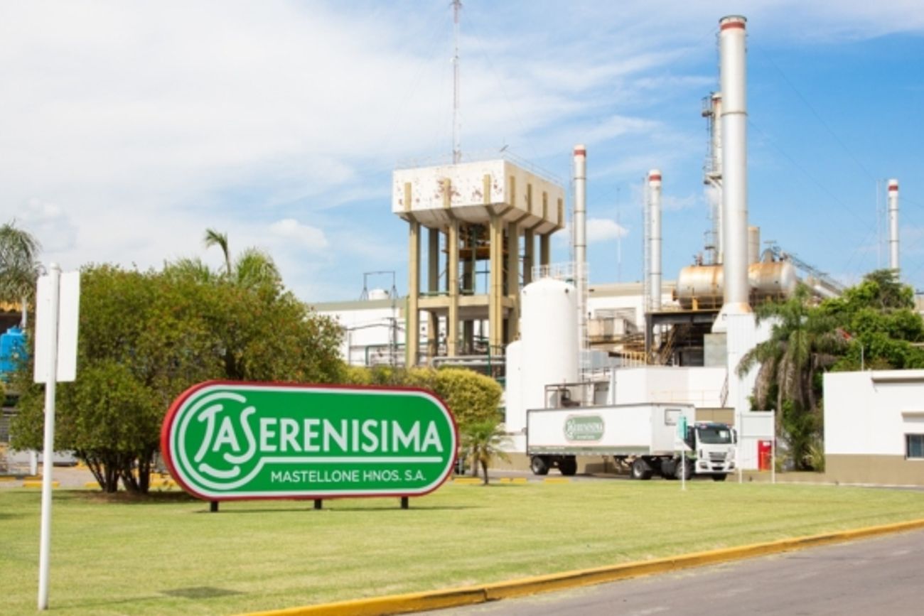 SUSTENTABILIDAD. La Serenísima utilizará 100% de electricidad en sus nueve plantas industriales, a partir de fuentes de energía renovables.
