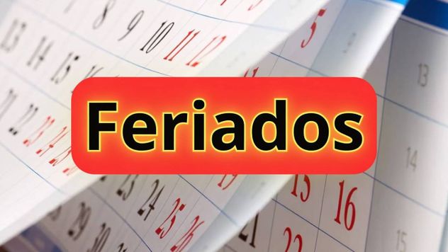 Feriados 2026. Calendario oficial.