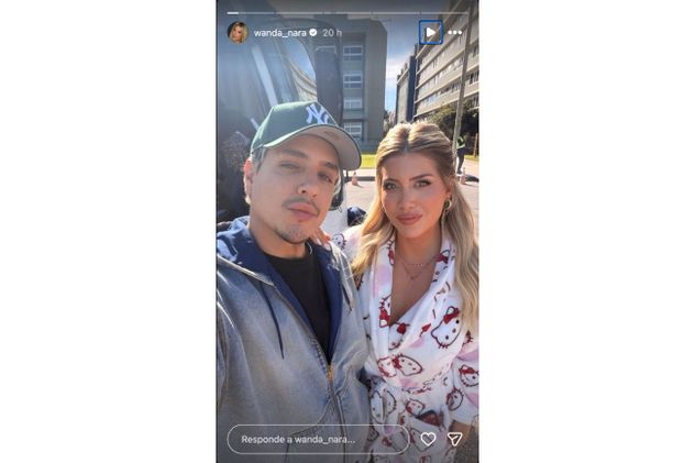 Wanda Nara compartió una historia junto a Kennys Palacios en medio de rumores de conflicto entre ambos.