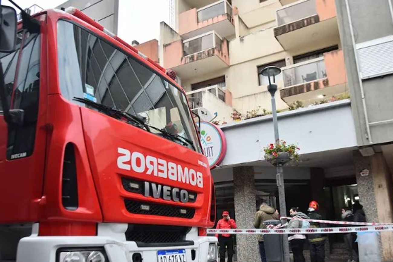 Incendio trágico en calle Caseros 39.