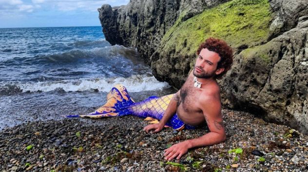 Eduardo, el "sireno más austral del mundo".