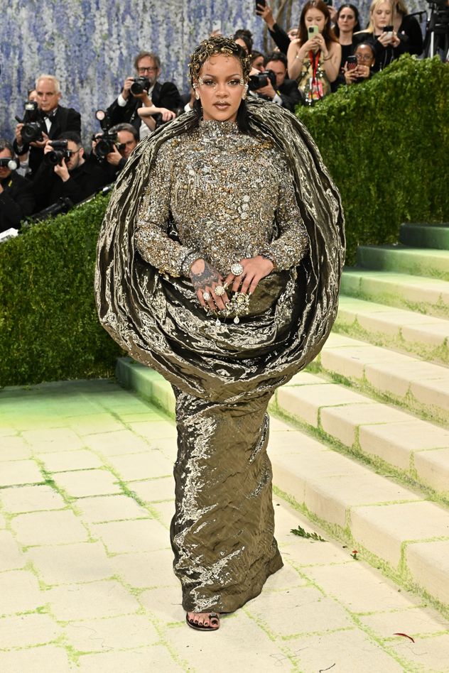 Rihanna en la MET Gala 2026.