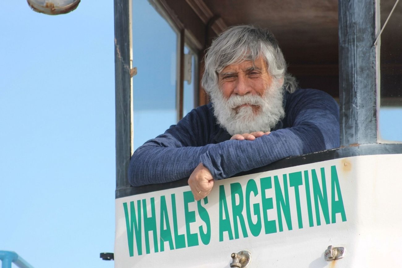 Pinino ha desarrollado una técnica para saber cómo moverse en el mar.