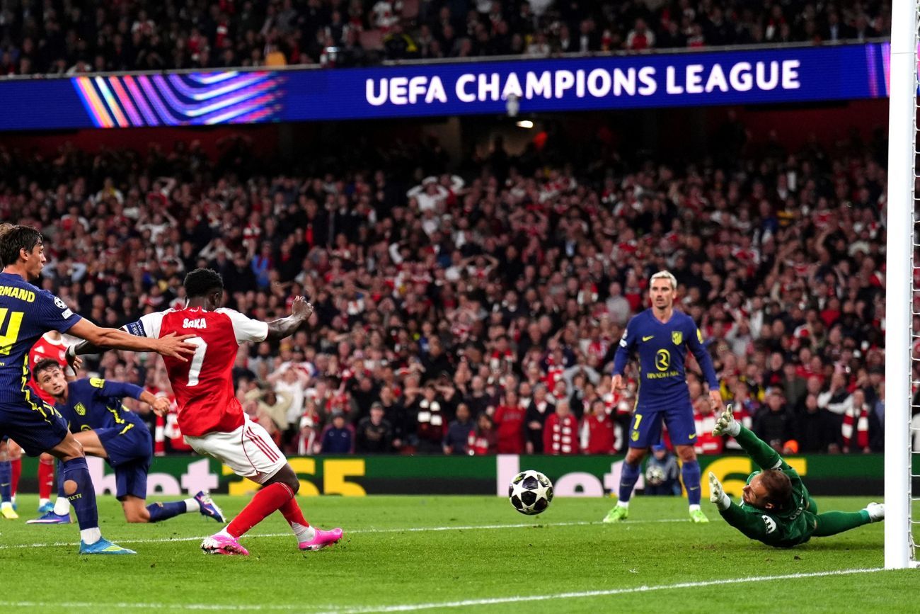 Arsenal vs. Atlético de Madrid por las semifinales de la Champions League.