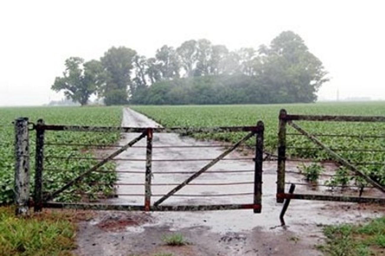 LLUVIAS. Los acumulados rompieron los promedios históricos en el mes de abril.