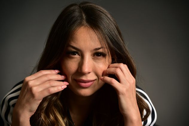 Magui Olave, cantante, en el ciclo Micro Abierto de La Voz.