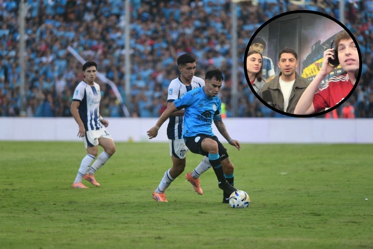 Morena Beltrán y Davoo Xeneize opinaron sobre el Talleres vs. Belgrano.