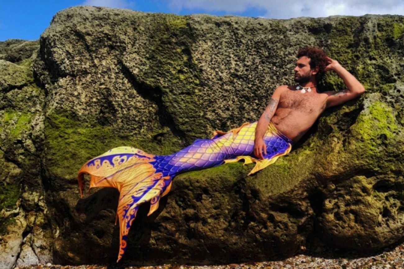 Eduardo, el "sireno más austral del mundo".