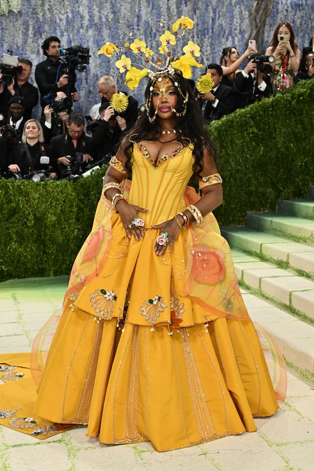 SZA en la MET Gala 2026.