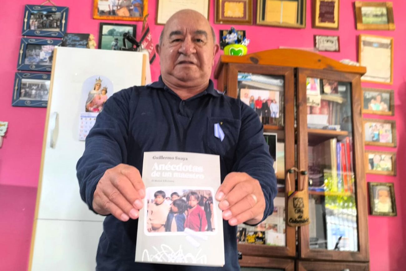 Guillermo Suaya, maestro rural jubilado. 