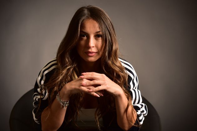 Magui Olave, cantante, en el ciclo Micro Abierto de La Voz.