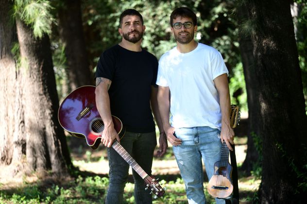 Mauricio Tarantola y Agustín Carletti del dúo Amukan.
