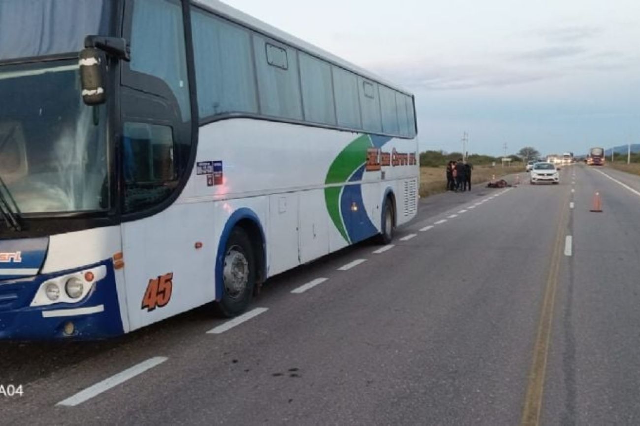 Siniestro vial en ruta 38: dos colectivos impactaron contra un caballo suelto