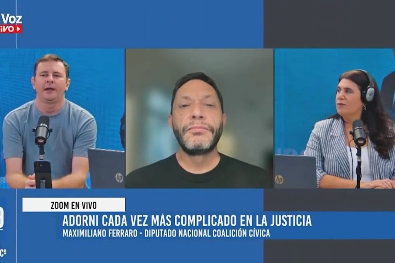 Maximiliano Ferraro, en diálogo con La Voz En Vivo. 