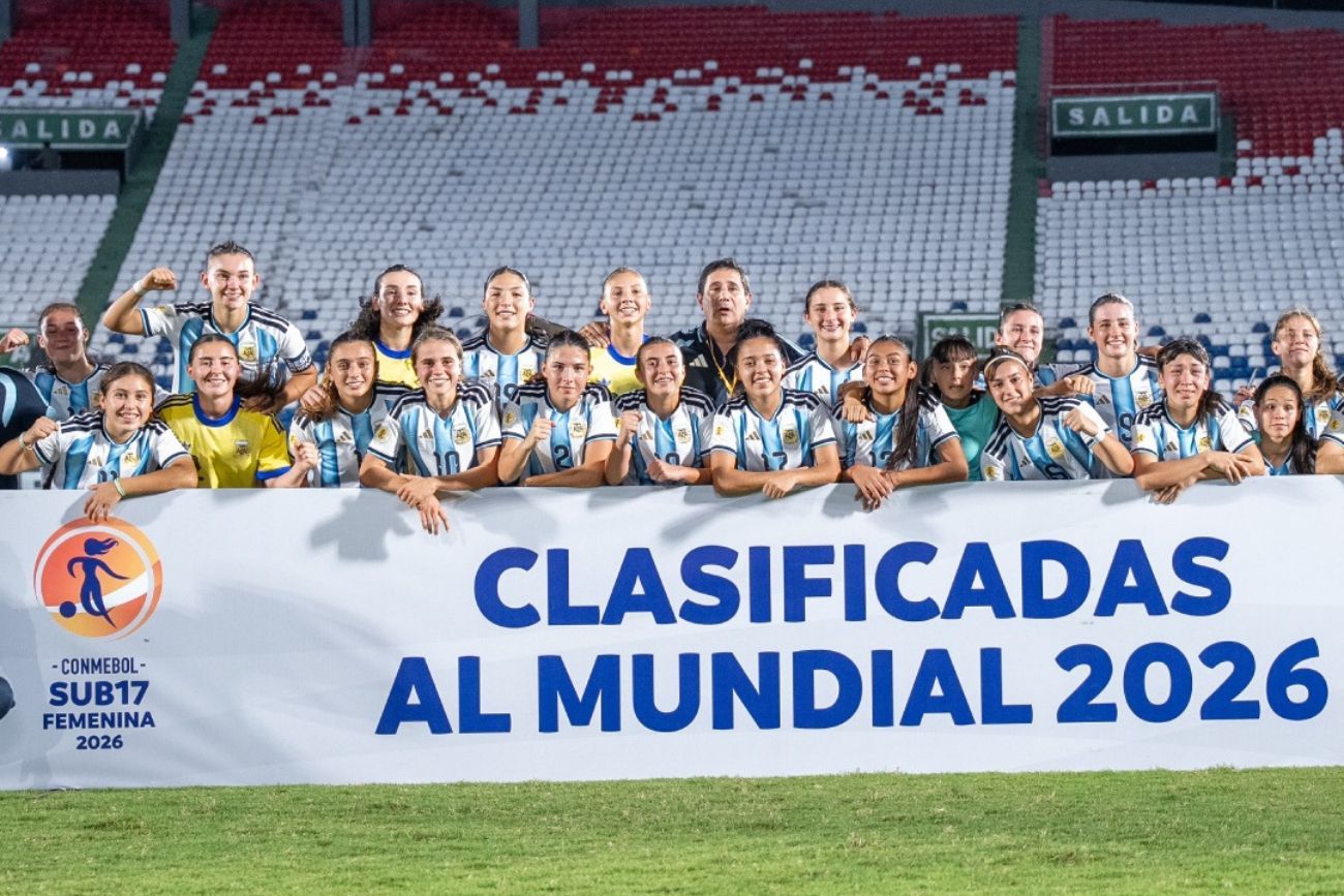 Selección argentina Sub 17 femenina.