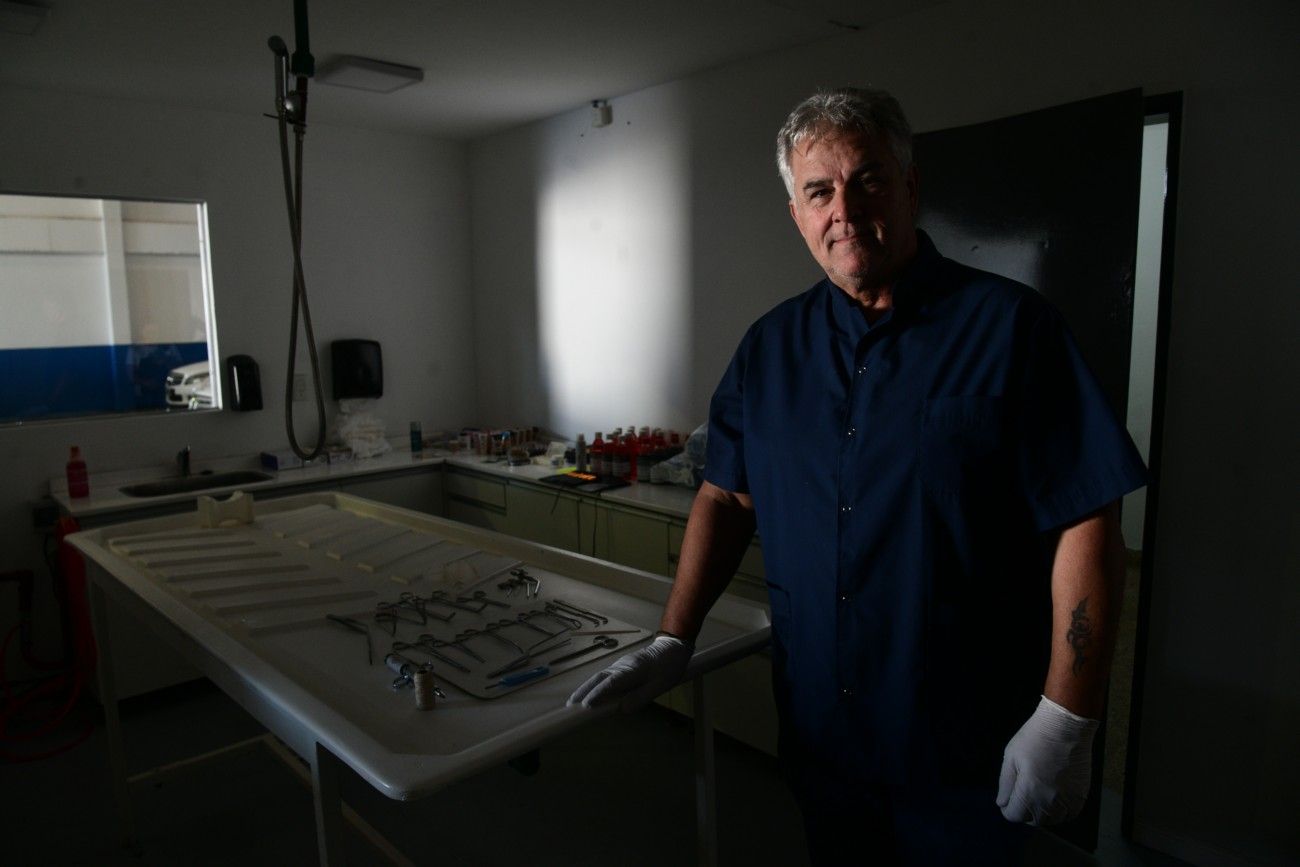 Daniel Carunchio, Curso de tanatopraxia en Córdoba.
