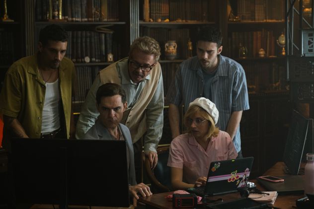 Berlín y la dama del armiño. Foto: Netflix.