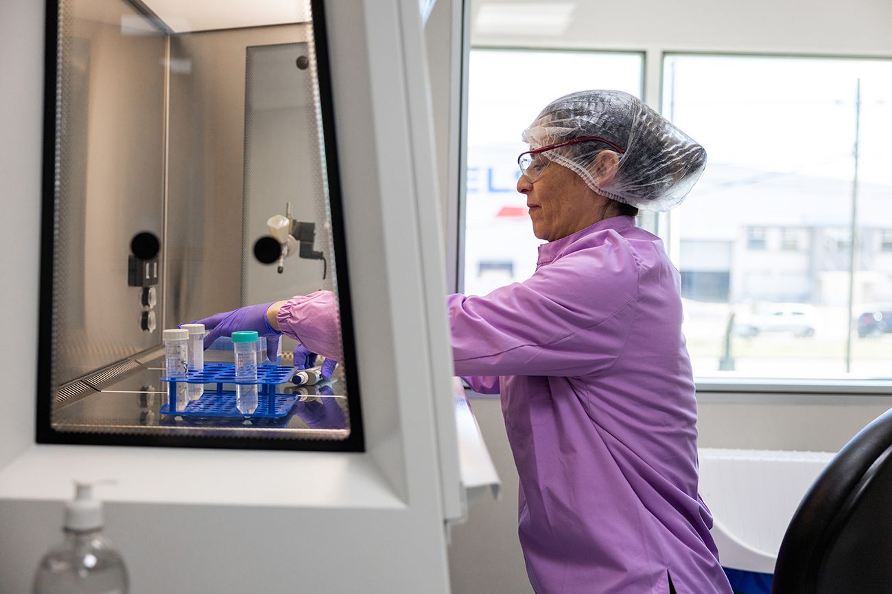 Nuevo laboratorio de farmacéutica nacional en Buenos Aires.