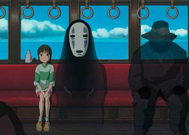 El viaje de Chihiro, película de Studio Ghibli ganadora del Oscar a mejor película animada en 2001.