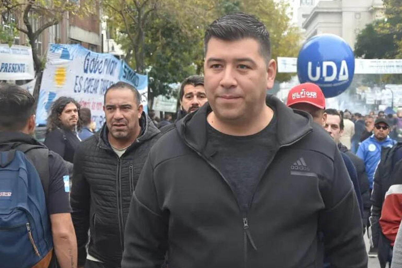 Cristian Jerónimo, cosecretario de la CGT.