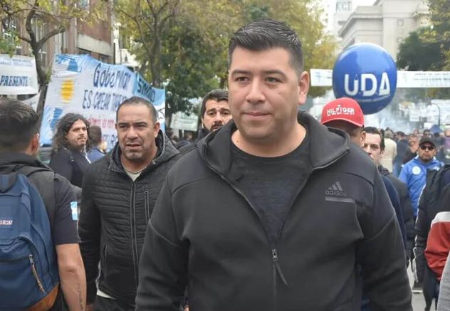 Cristian Jerónimo, cosecretario de la CGT.