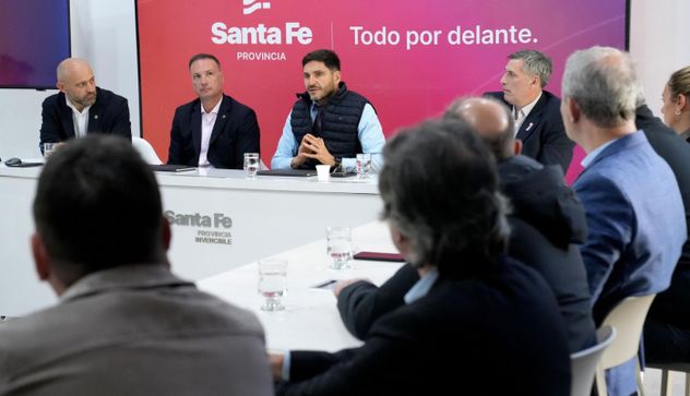Maximiliano Pullaro, el gobernador de la provincia de Santa Fe.