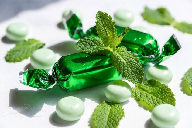 Chicles de menta.