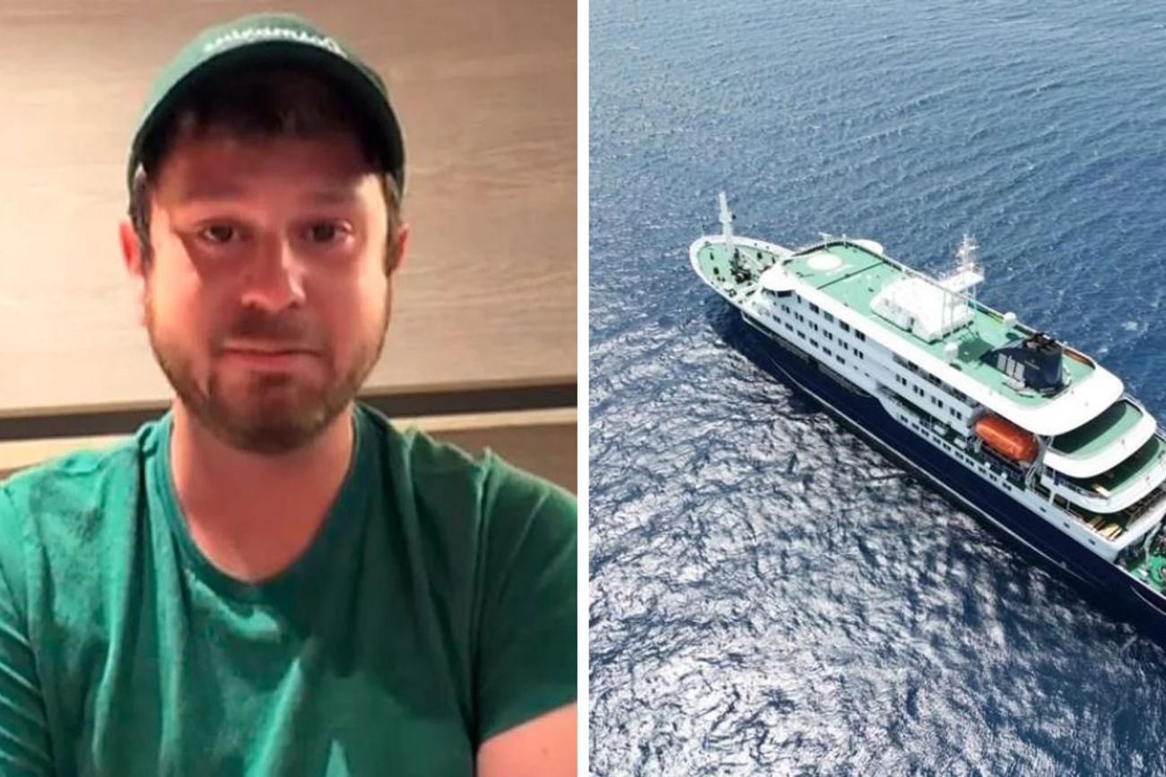 Jake Rosmarin compartió imágenes y mensajes desde el interior del crucero MV Hondius, donde los pasajeros permanecen aislados tras el brote de hantavirus.