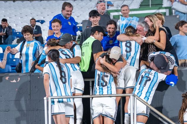 Selección argentina Sub 17 femenina.