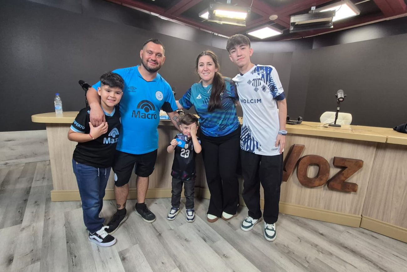 Entre Talleres y Belgrano: Tadeo y la tregua familiar en la previa del clásico. 


