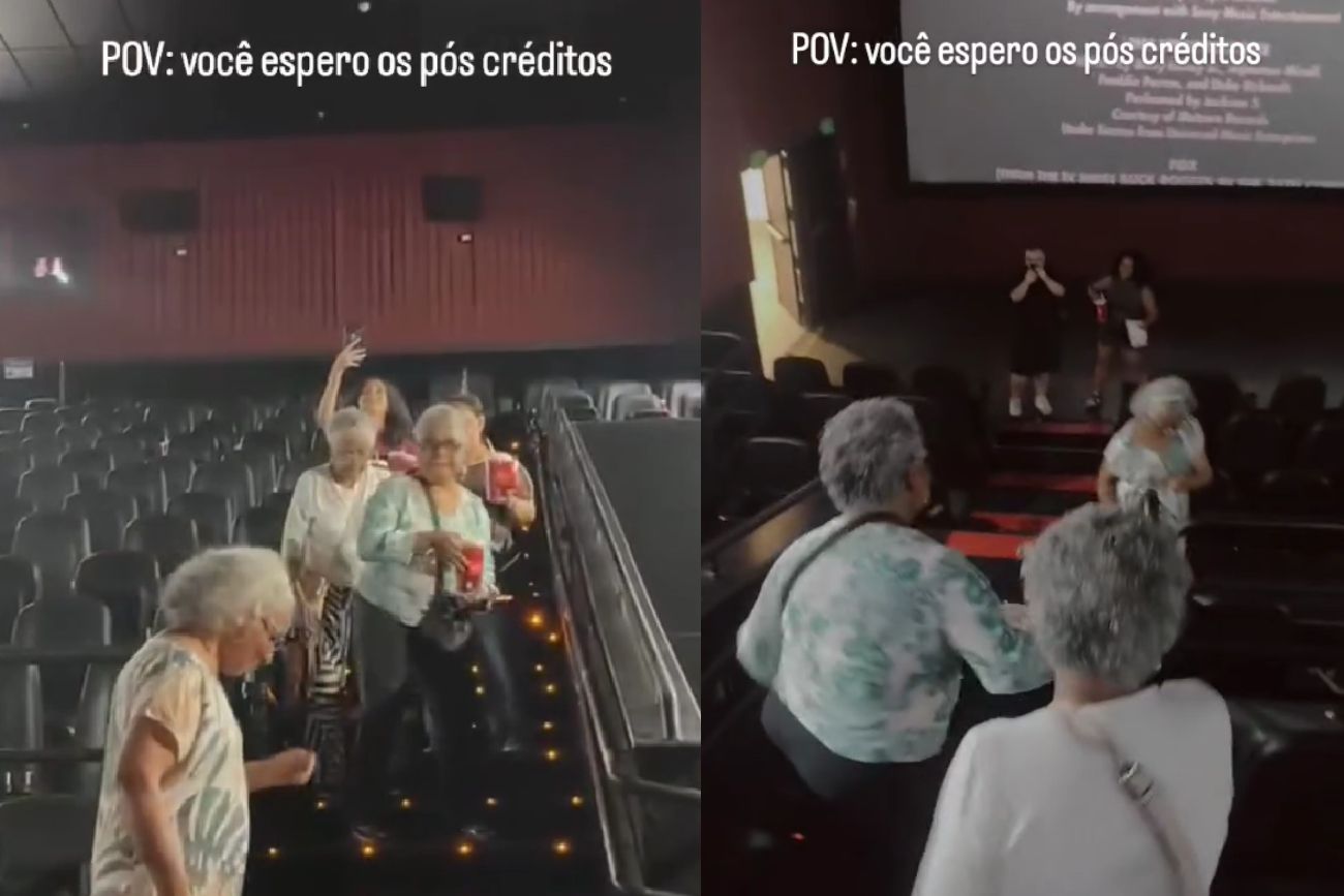 Las señoras bailaron con toda la onda.
