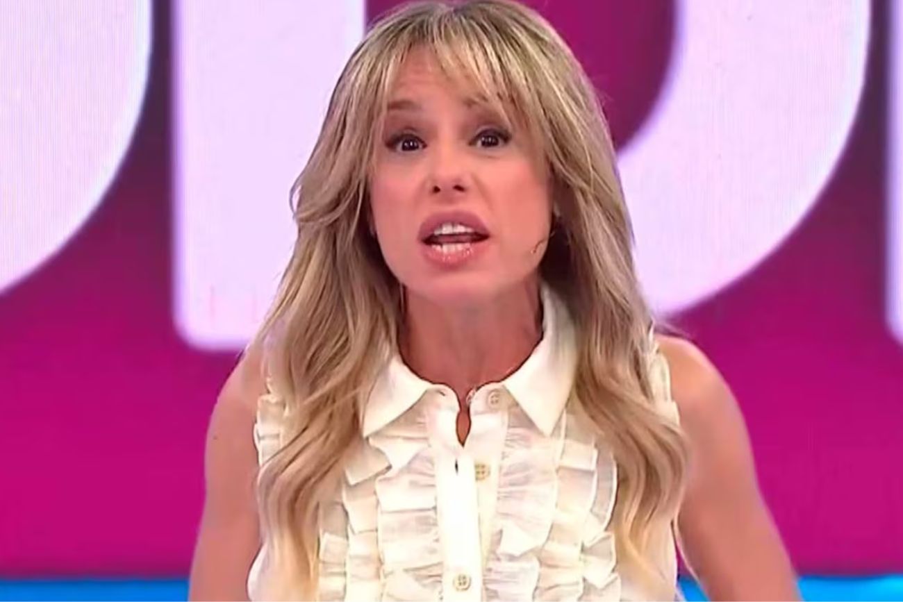 Mariana Fabbiani en su programa, "El diario de Mariana".