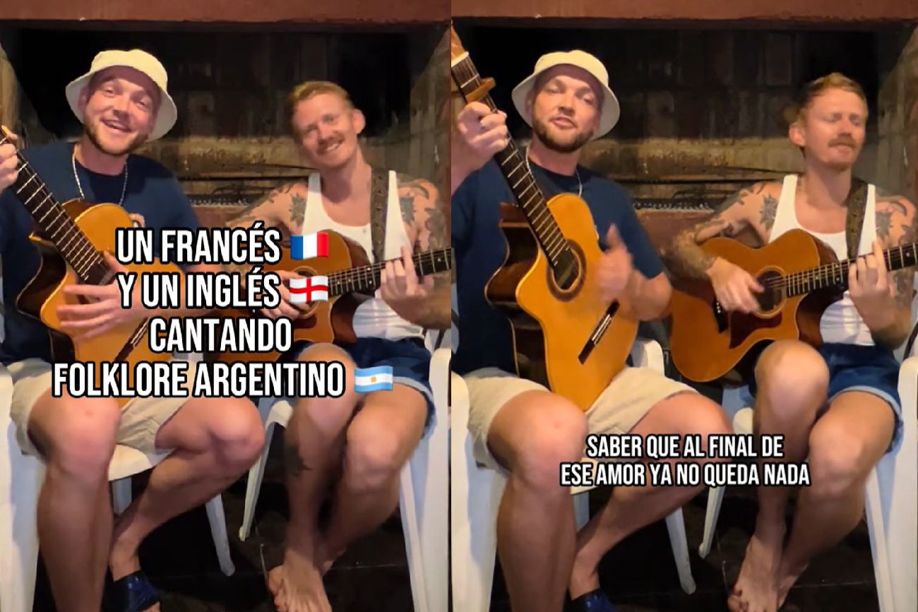 "Zamba para olvidar" versión internacional: un inglés y un francés emocionaron a Córdoba con el folklore