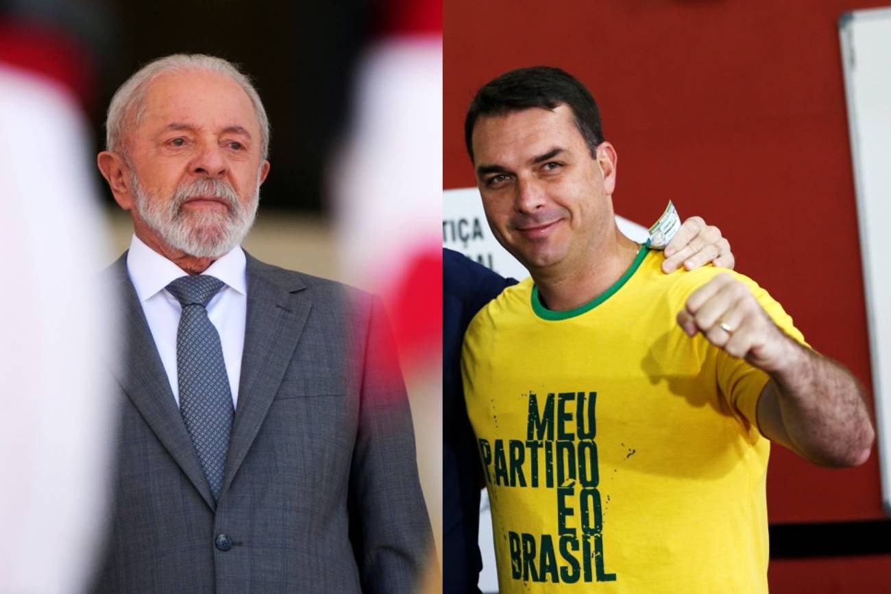 Lula Da Silva y Flávio Bolsonaro se encaminan a ser los principales candidatos de las elecciones de octubre en Brasil.