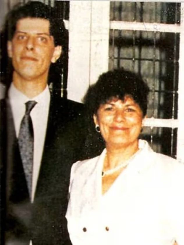 Mario Pergolini junto a Beatriz, su mamá.