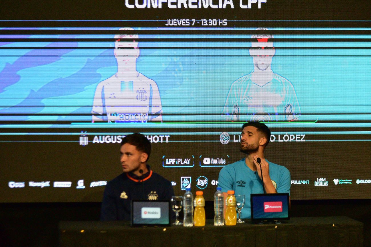 Conferencia clásico Talleres vs Belgrano