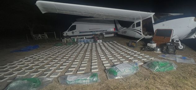 Cocaína secuestrada. (PFA)