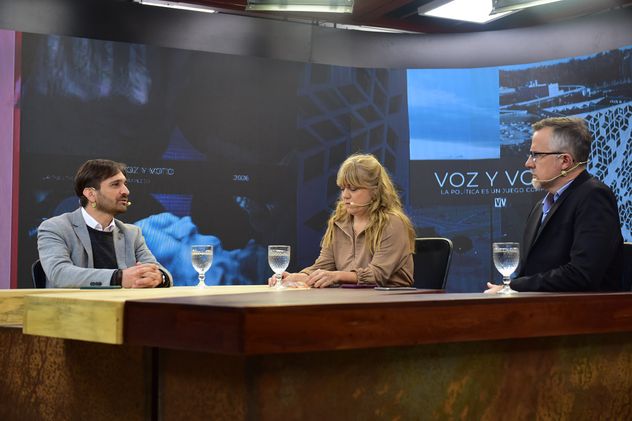 Pedro Pérez, decano de Famaf y candidato a rector de la UNC en el programa Voz y Voto. 