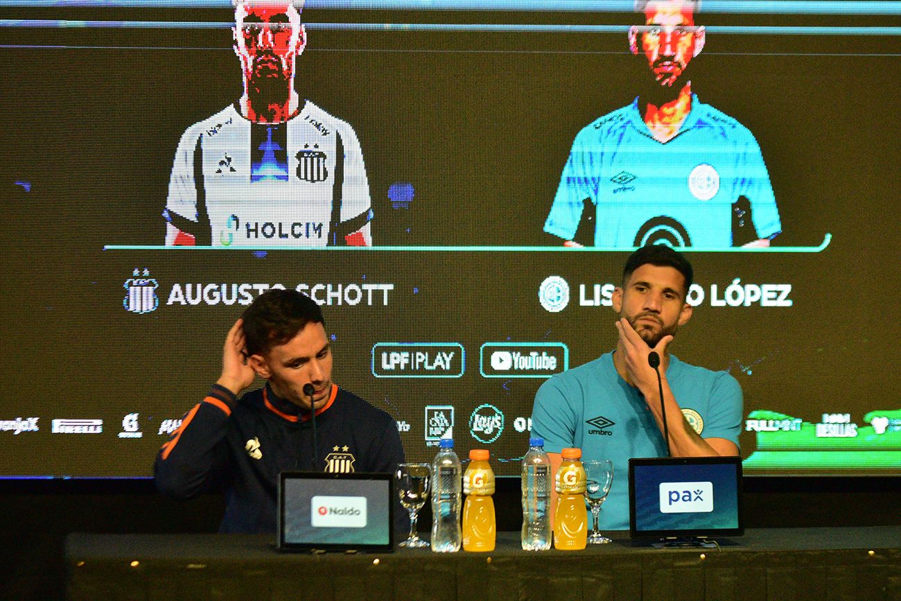 Conferencia de prensa en conjunto con la Liga Profesional de Fútbol en la antesala de los Octavos de Final del Torneo Apertura Mercado Libre 2026 
Augusto Schott y Lisandro López serán los protagonistas que estarán presentes.
Foto: Pedro Castillo / La Voz 