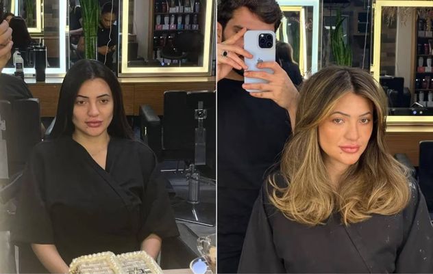 La mujer agredió a su estilista en Brasil luego de estar disconforme respecto de cómo le quedó el flequillo. 